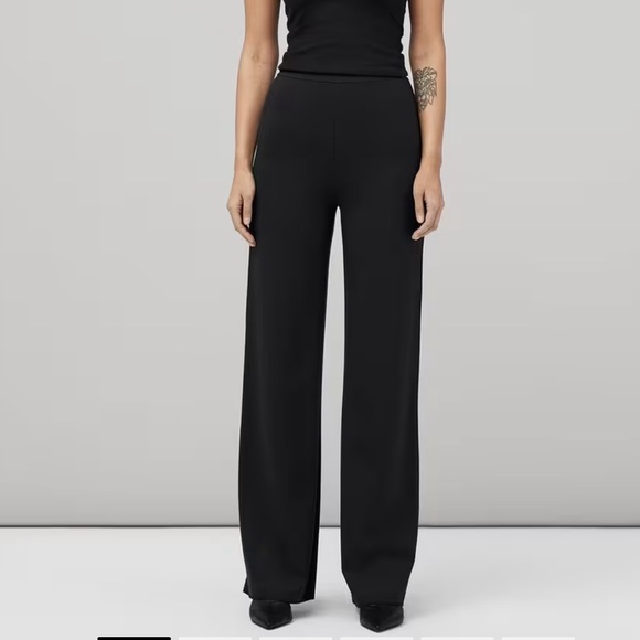 Rag & Bone Irina Ponte Wide Leg Pant - Picture 1 of 6